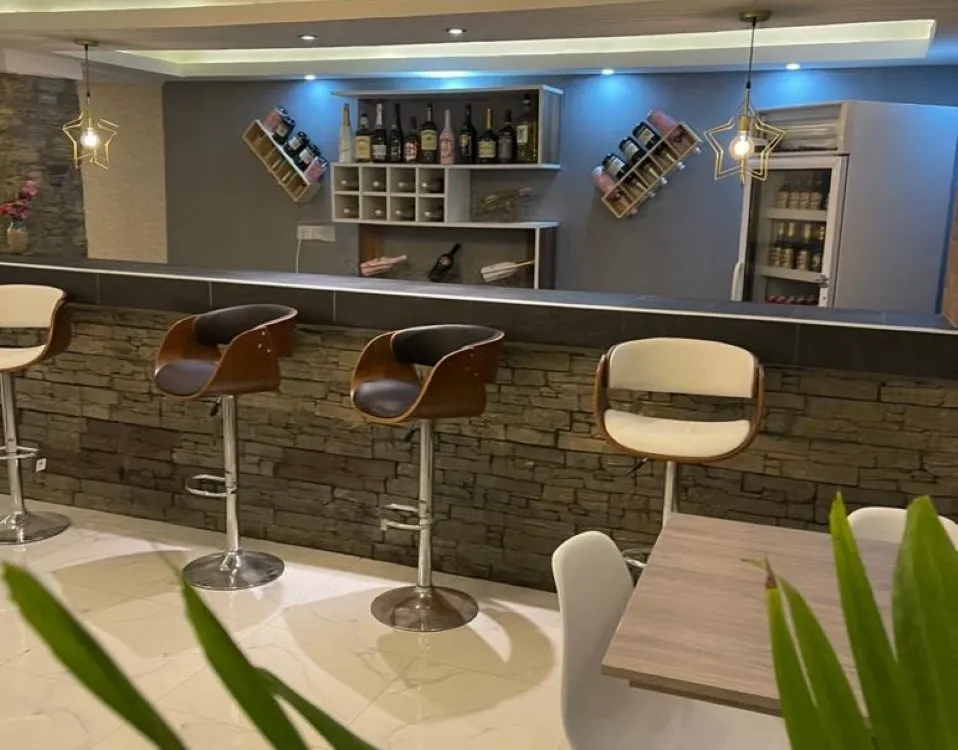 bar area