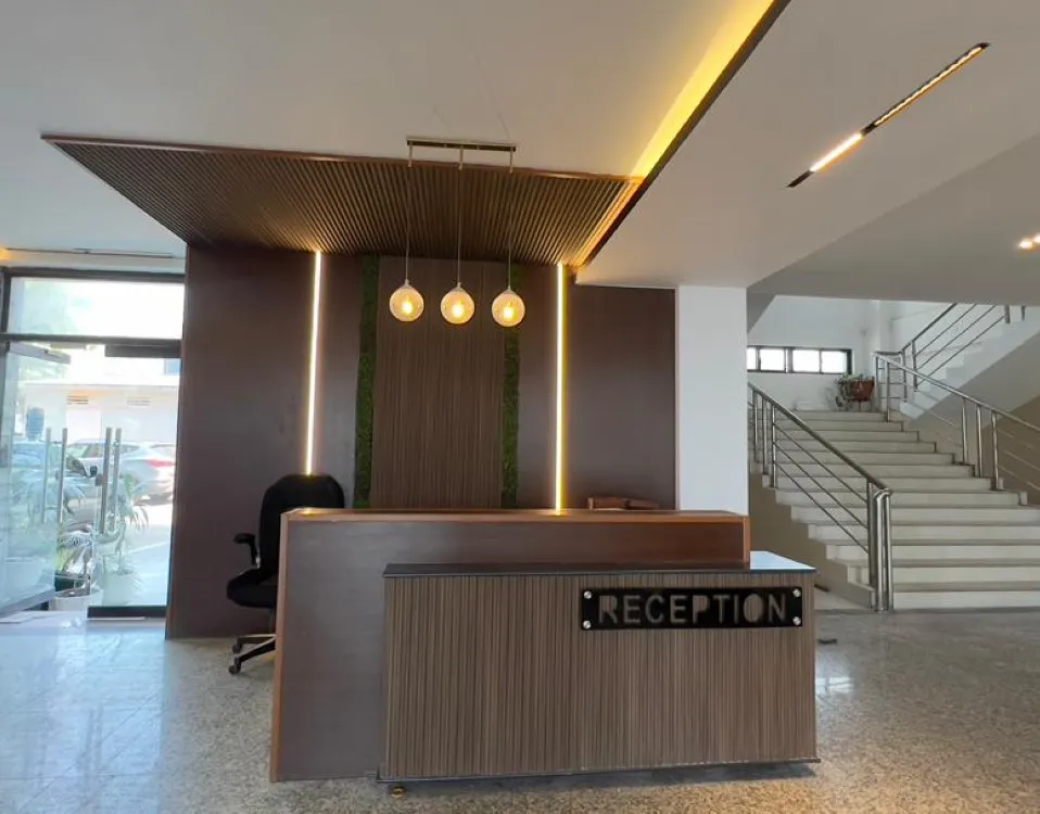 ground floor reception now