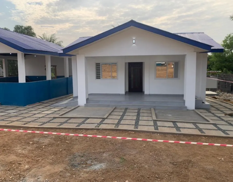 ongoing work at Lakka Hospital