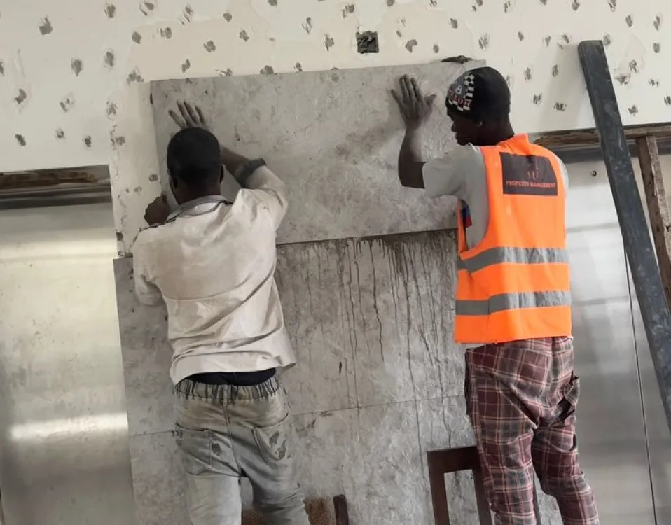 staff on site